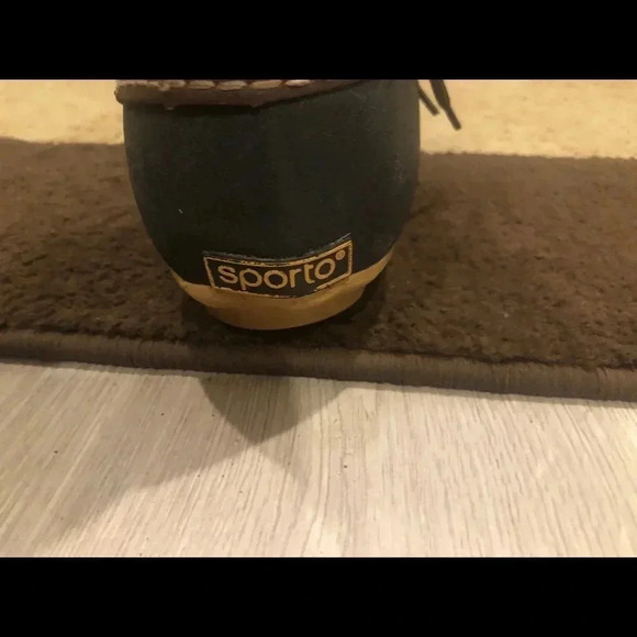 Sorto rain boot-black and brown-sz 8 - Picture 6 of 6